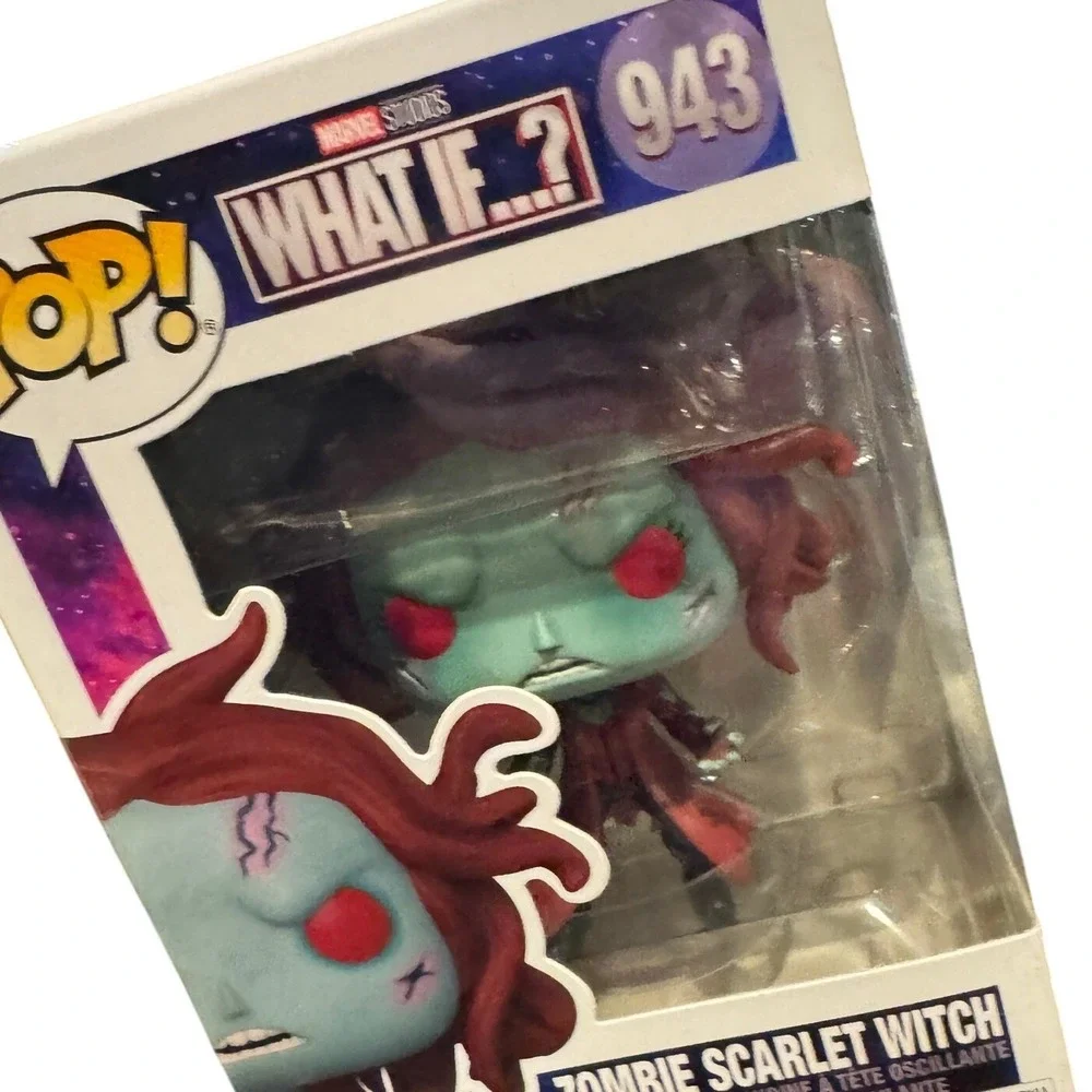 Funko Pop Marvel What If Zombie‎ Scarlet Witch 943 Vinyl Bobblehead Figure